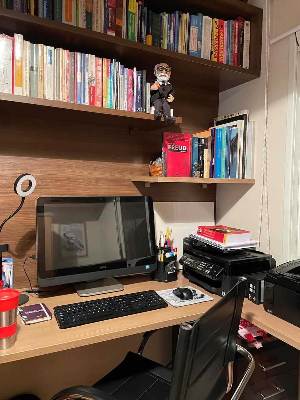 Espaço preparado para atendimento online