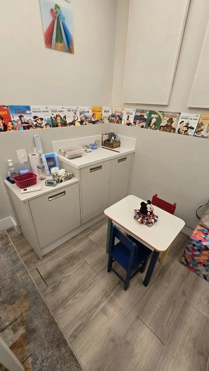 Sala de atendimento infantil