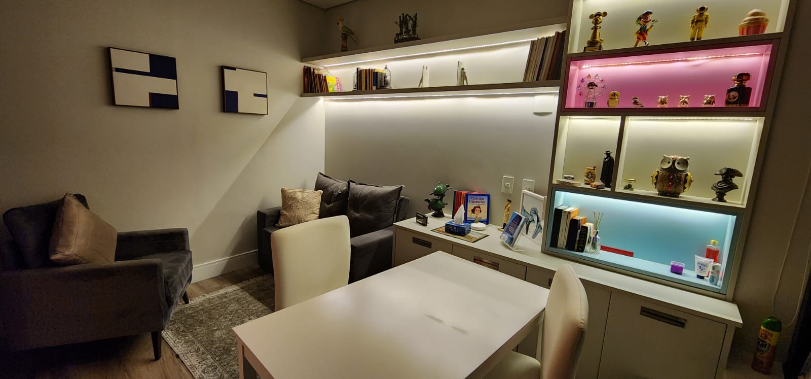 Sala de avaliação neuropsicológica